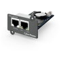 CyberPower RMCARD205 Tarjeta de Gestión Remota para SAI/UPS con RJ45, Monitorización de Temperatura y Humedad, Compatible con Envirosensor